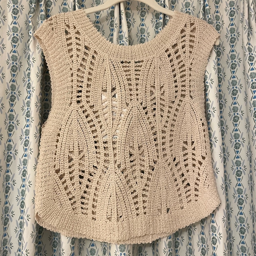 Zara Tan Knit Tank